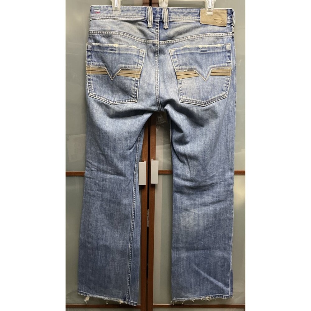 Diesel Zanity Vintage Y2K 90s Mens Jeans Size W30 L30 Distressed Faded Boot Cut